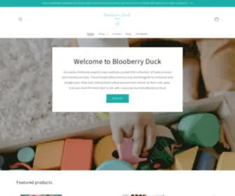 Blooberryduck.com(Blooberry Duck) Screenshot