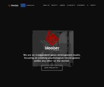 Blooberteam.com(Bloober Team) Screenshot
