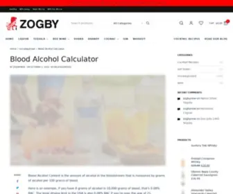 Bloodalcoholcalculator.org(Blood Alcohol Calculator) Screenshot