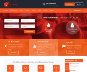 Bloodbanktoday.com(Blood Bank Today) Screenshot