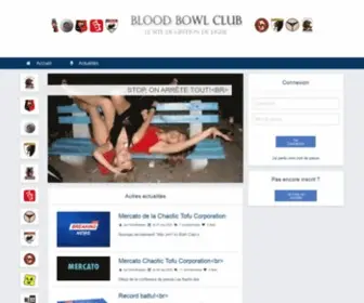 Bloodbowlclub.com(Bloodbowlclub) Screenshot