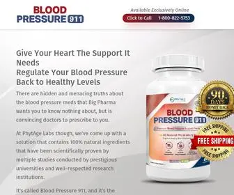 Bloodpressure911.com(Buy New Blood Pressure 911 Online) Screenshot