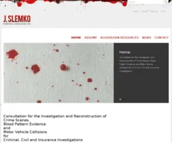 Bloodspatter.com(Bloodspatter) Screenshot