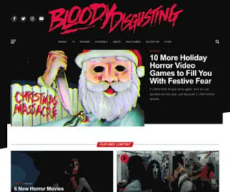 Bloody-Disgusting.com(Bloody Disgusting) Screenshot