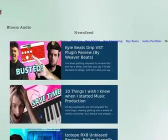 Bloom-Audio.com(Bloom Audio) Screenshot