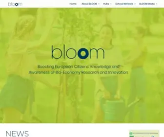 Bloom-Bioeconomy.eu(Home) Screenshot