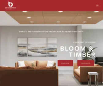 Bloomandtimber.com(Bloom & Timber Condominiums) Screenshot