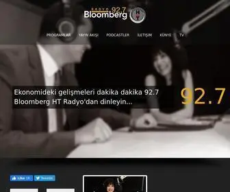 Bloomberghtradyo.com(BloombergHT Radyo) Screenshot