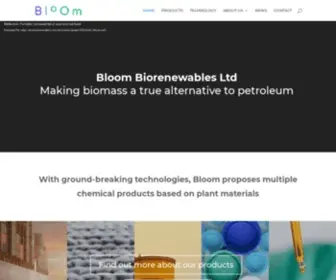 Bloombiorenewables.com(Bloom Biorenewables) Screenshot