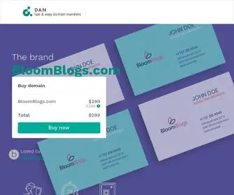 Bloomblogs.com(BloomBlogs) Screenshot