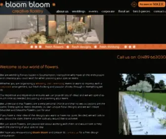 BloomBloom.co.uk(Wedding Florists) Screenshot