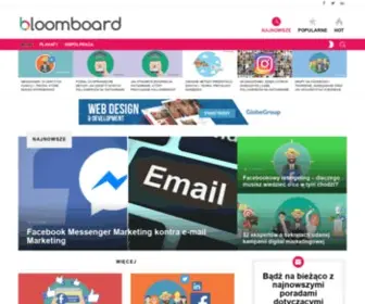 Bloomboard.co(Informacje, trendy, ciekawostki z digital marketingu) Screenshot