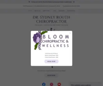 Bloomchiroandwell.com(Bloom Chiropractic & Wellness) Screenshot