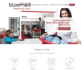 Bloomestlaundry.es(Lavanderías Automáticas en España) Screenshot