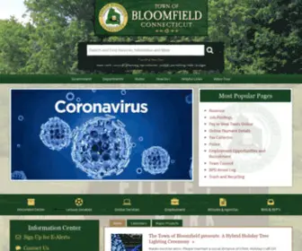 Bloomfieldct.org(Town of Bloomfield CT) Screenshot