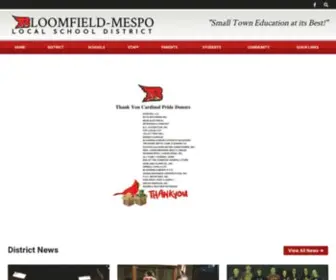 Bloomfieldmesposchools.org(Bloomfield-Mespo Local School District) Screenshot