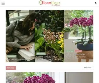 Bloomifique.com(Het anthurium en orchidee inspiratieparadijs) Screenshot