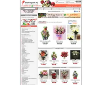 Blooming.com.my(The Blooming Flower delivery) Screenshot