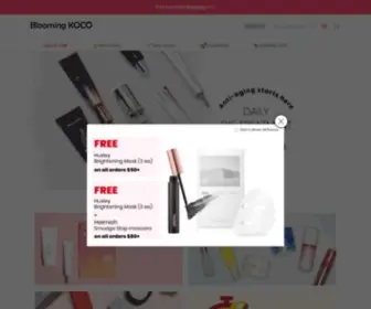 Bloomingkoco.com(Blooming KOCO) Screenshot