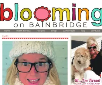 Bloomingonbainbridge.com(Blooming on Bainbridge) Screenshot