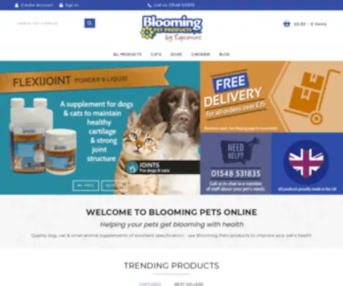 Bloomingpets.com(Bloomingpets) Screenshot