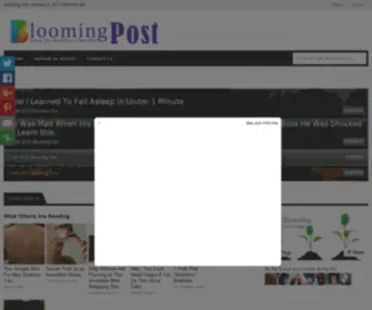 Bloomingpost.com(Bloomingpost) Screenshot