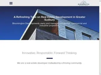 Bloomingtondevelopments.com(Bloomington Developments) Screenshot