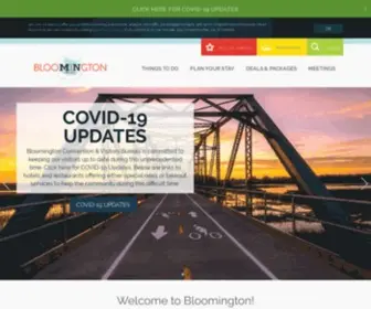 Bloomingtonmn.org(Hotels and Vacation Packages in Bloomington) Screenshot