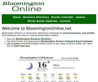 Bloomingtononline.net(BloomingtonOnline) Screenshot