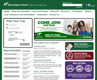 Bloomingtontransit.com(Bloomingtontransit) Screenshot
