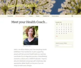 Bloominhealth.info(Bloomin' Health) Screenshot