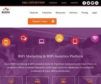 Bloomintelligence.com(WiFi Marketing) Screenshot