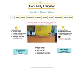 Bloomlearning.com(Bloomearlyed) Screenshot