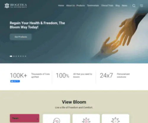 Bloomlifesciences.com(Bloom Lifesciences) Screenshot