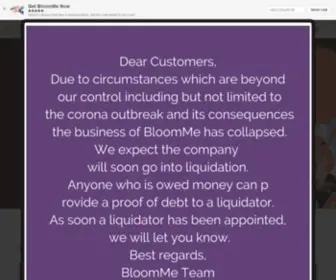 Bloomme.com.hk(Dit domein kan te koop zijn) Screenshot