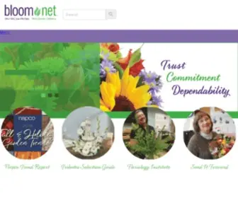 Bloomnet.net(World Class Florists World Wide Delivery) Screenshot