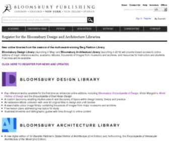 Bloomsburydesignlibrary.com(Bloomsbury Design Library) Screenshot