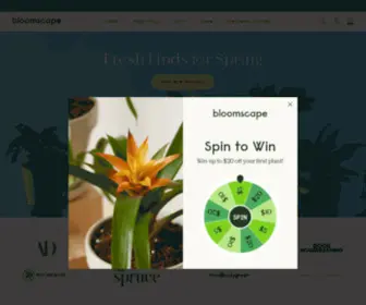 Bloomscape.com(Backed by 5 generations of Grow) Screenshot