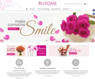 Bloomsflowers.net(Blooms Flowers) Screenshot