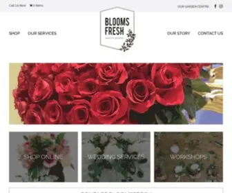 Bloomsfresh.ca(Blooms Fresh) Screenshot