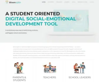 Bloomsights.com(Easy-To-Use Assessment Tools For Social Emotional Learning) Screenshot