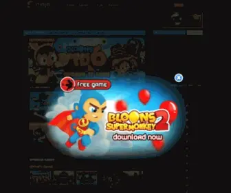 Bloonsworld.com(Ninja Kiwi) Screenshot