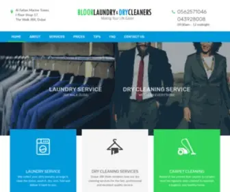 Bloorlaundry.org(Laundry & Dry Cleaning) Screenshot