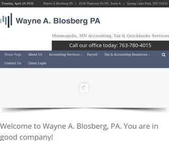 Blosberg.com(Accounting Services) Screenshot