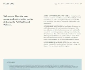 Blossdog.com(BLOSS DOG) Screenshot