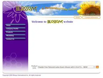 Blossom-Disposables.com(Mexpo International Inc) Screenshot