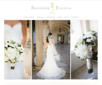 Blossom-Events.com(Blossom Events) Screenshot