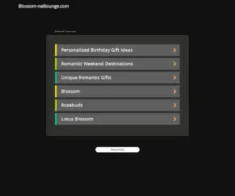 Blossom-Naillounge.com(Blossom Naillounge) Screenshot