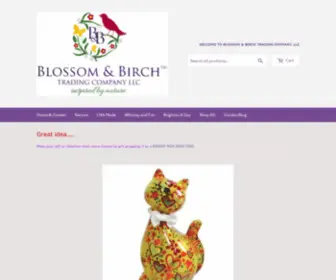 Blossombirch.com(Blossom and Birch Trading Company) Screenshot