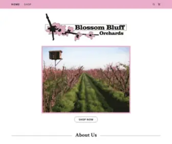 Blossombluff.com(Blossom Bluff Orchards) Screenshot